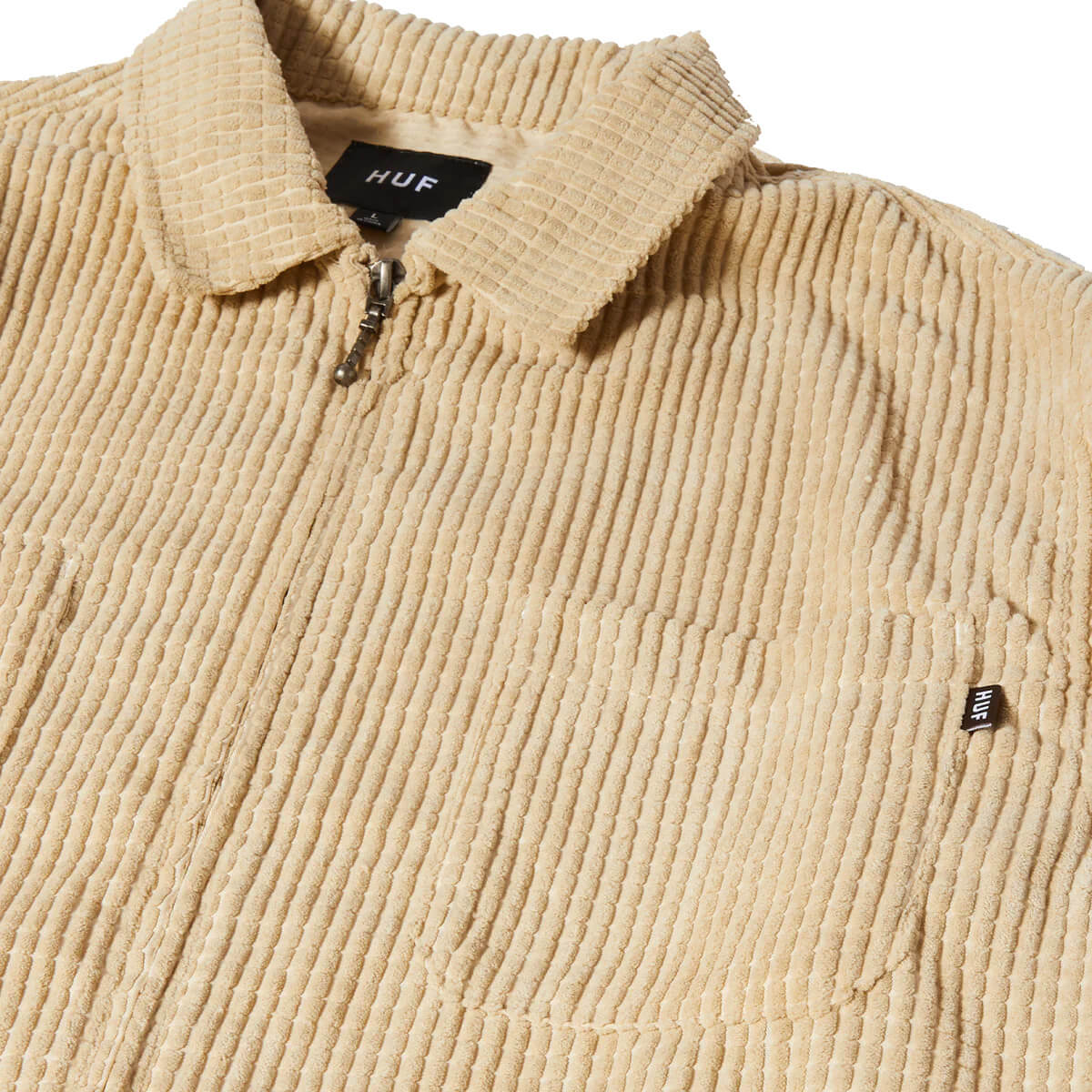 HUF CORNELIUS ZIP SHIRT | Obsession Shop