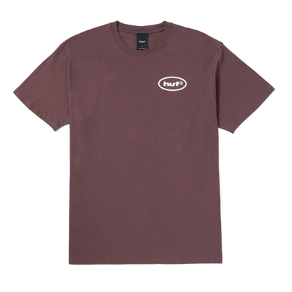 HUF COUSIN OF DEATH T-SHIRT EGGPLANT L