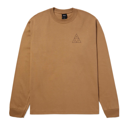 HUF HUF SET TT L/S T-SHIRT CAMEL XL