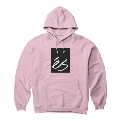 ES MAIN BLOCK HOODIE FLEECE PINK M