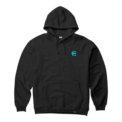 ETNIES THOMAS HOOPER ABSTRACT HOODIE BLACK L