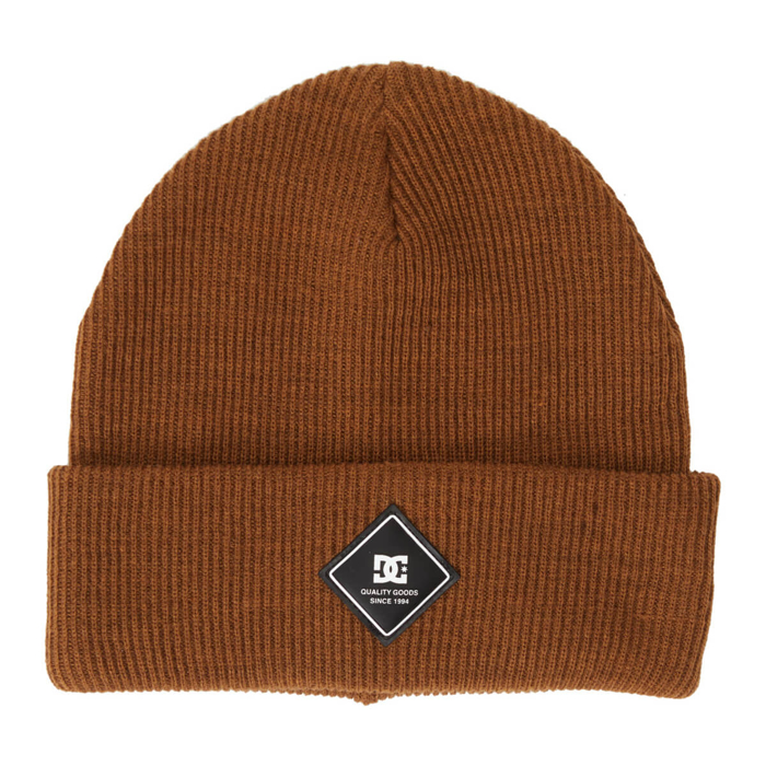 DC LABEL BEANIE BISON UNI