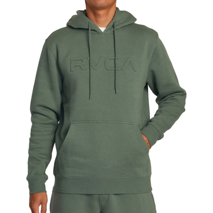 RVCA BIG RVCA EMBOSSED HOODIE JADE L