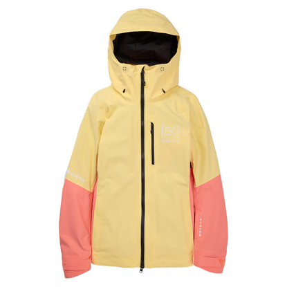 BURTON W [AK] UPSHIFT GORE-TEX 2L JACKET BUTTERMILK/REEF PINK M