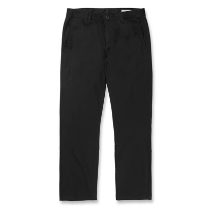 VOLCOM FRICKIN REGULAR STRETCH PANTS BLACK 33