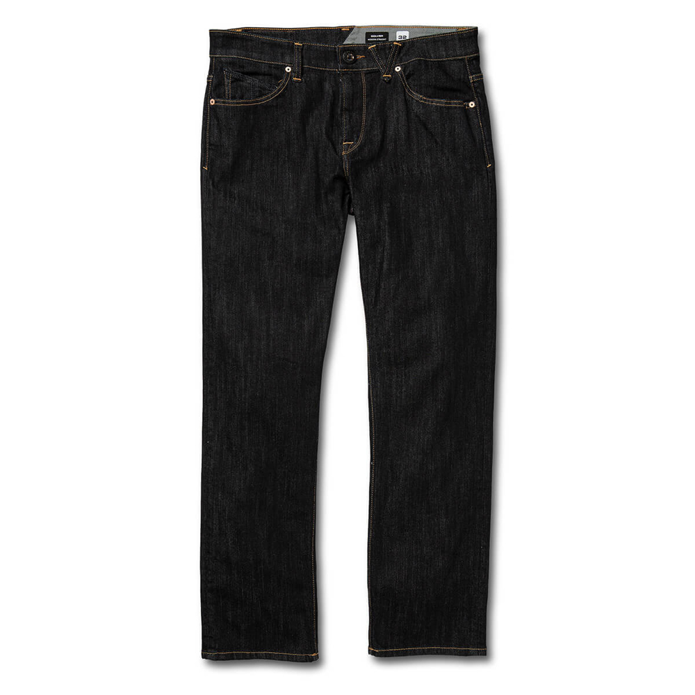 VOLCOM SOLVER DENIM PANTS RINSE 36X34