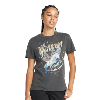 VOLCOM LOCK IT UP T-SHIRT BLACK XS