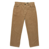VOLCOM BILLOW TAPERED CORD PANTS KHAKI 34