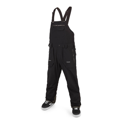VOLCOM RAIN GORE-TEX BIB OVERALL BLACK S