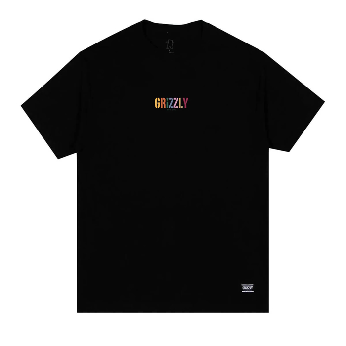 GRIZZLY GRIPTAPE TERRACOTTA T-SHIRT BLACK L