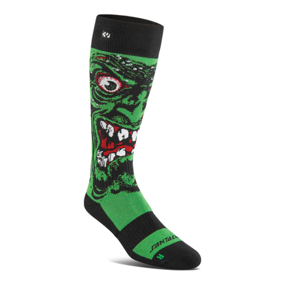 32 SANTA CRUZ SOCK GREEN L/XL