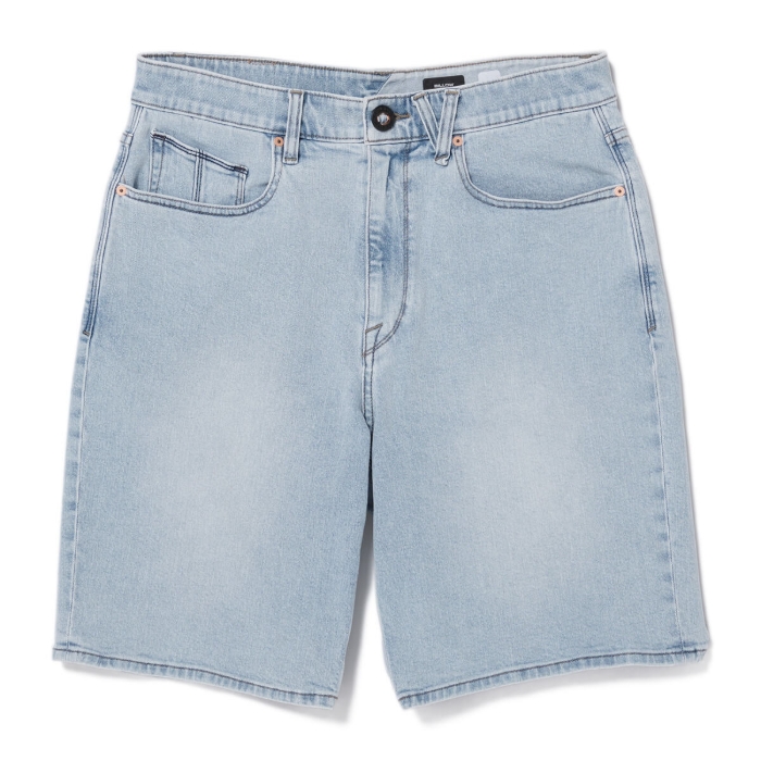 VOLCOM BILLOW DENIM SHORT DESERT DIRT INDIGO 34