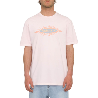 VOLCOM NU SUN PW T-SHIRT LILAC ASH XS