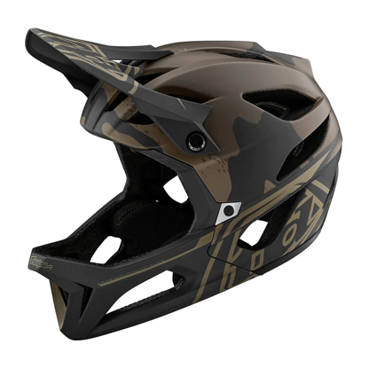 TROY LEE DESIGNS STAGE HELMET STEALTH CAMO OLIVE XS/S