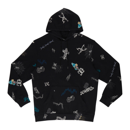 DC SCRIBBLE PH BOY BLACK SCRIBBLE PRINT M/12