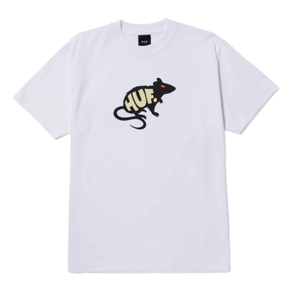 HUF MAN'S BEST FRIEND S/S T-SHIRT WHITE M
