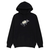 HUF MAN'S BEST FRIEND P/O HOODIE BLACK L