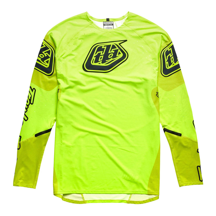 TROY LEE DESIGNS SPRINT ULTRA JERSEY SEQUENCE FLO YELLOW L