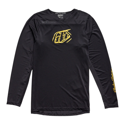 TROY LEE DESIGNS SKYLINE LS JERSEY ICONIC BLACK S