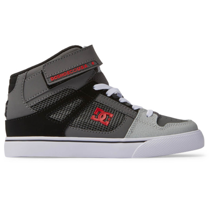 DC PURE HIGH-TOP EV RED/HEATHER GREY 36,5