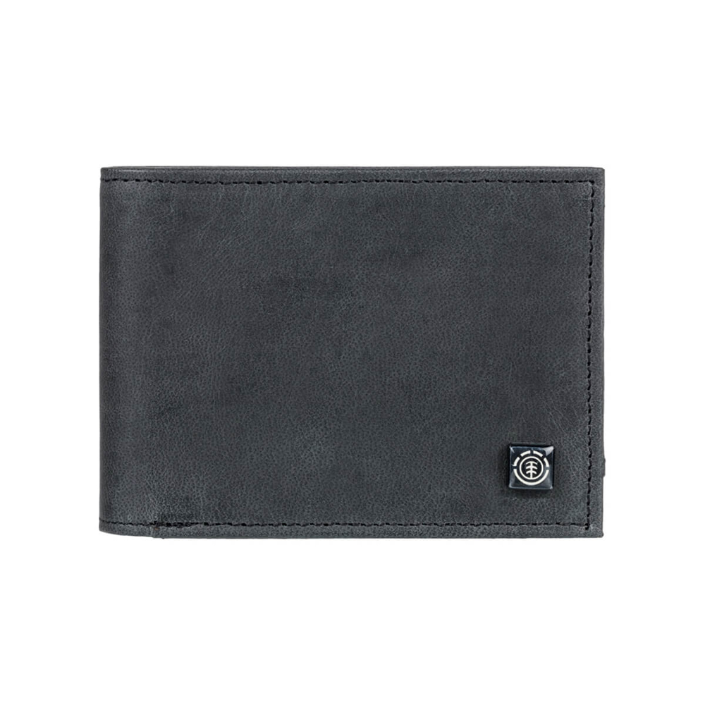 ELEMENT SEGUR LEATHER WALLET BLACK UNI