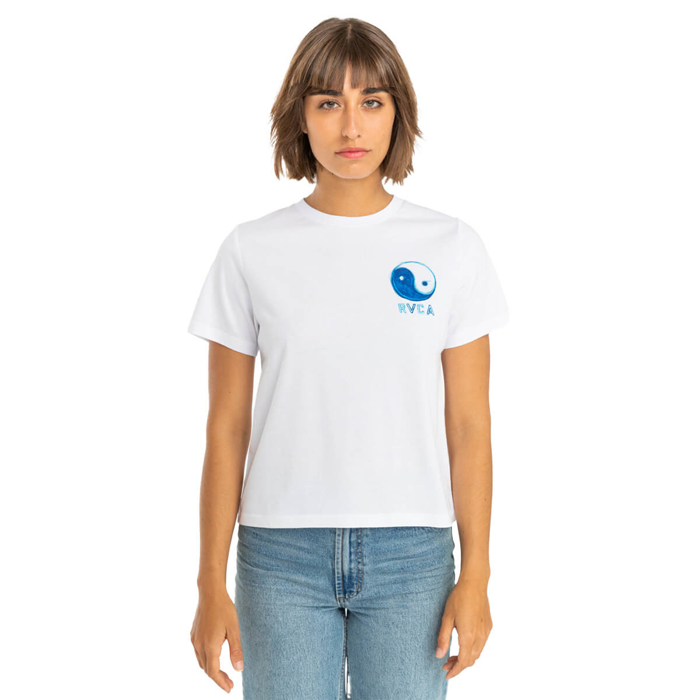 RVCA BALANCE BOY T-SHIRT ANTIQUE WHITE M