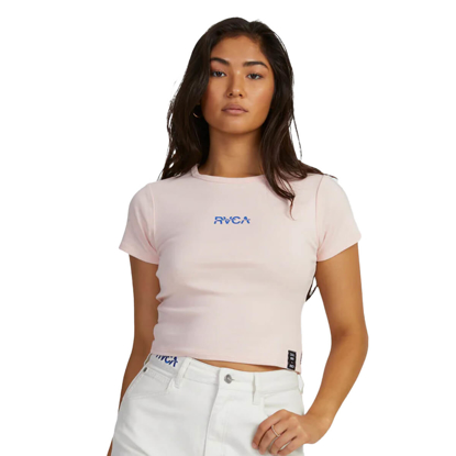 RVCA PARADISE BABY T-SHIRT BLUSH S