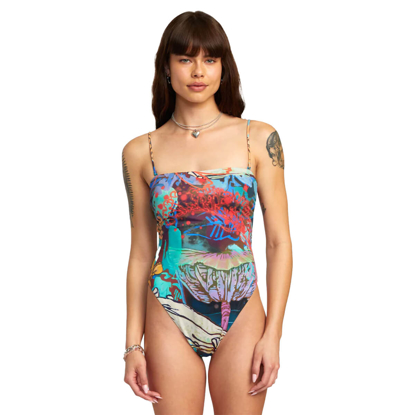 RVCA SAGE TUBULAR 1 PC MED FRN MULTI S