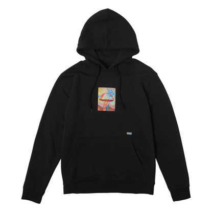 RVCA SAGE HOODIE BLACK L