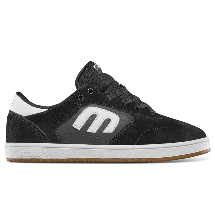 ETNIES LITTLE KIDS WINDROW BLACK/WHITE/GUM 29