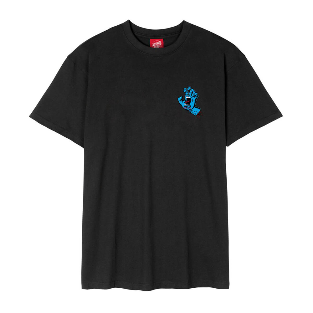 SANTA CRUZ SCREAMING HAND CHEST BLACK M