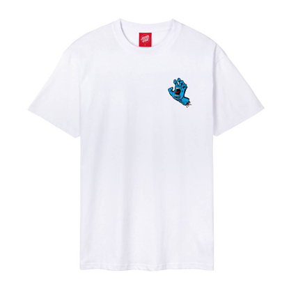 SANTA CRUZ SCREAMING HAND CHEST WHITE XS