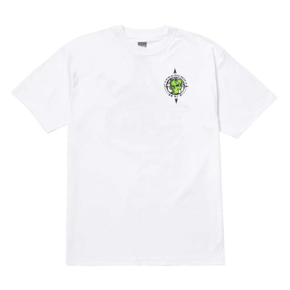 HUF CYPRESS TRIANGLE T-SHIRT WHITE XL