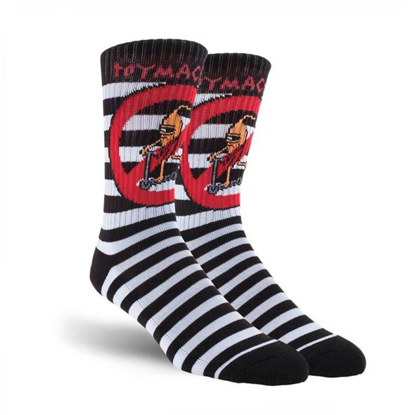 TOY MACHINE NO SCOOTER SOCK BLACK UNI