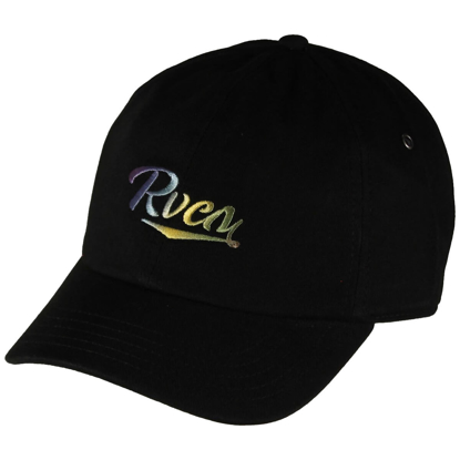 RVCA STAPLE DAD HAT CAP BLACK UNI