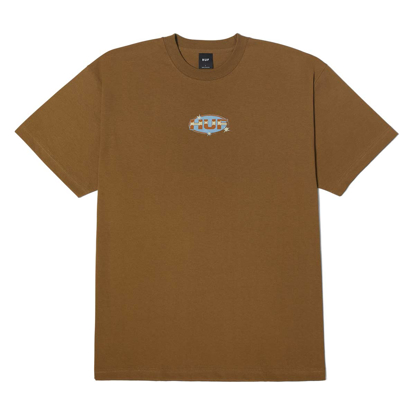 HUF DAWG T-SHIRT MUD M