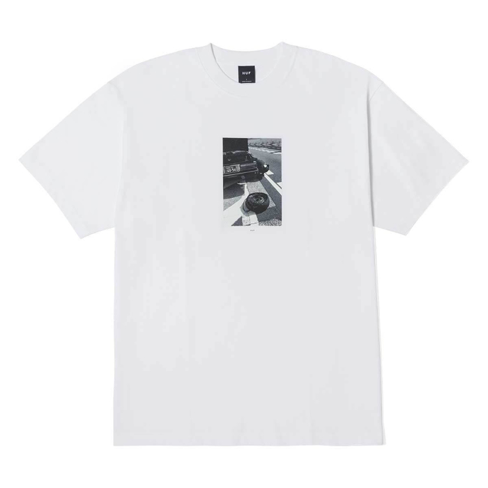 HUF MASON T-SHIRT WHITE M
