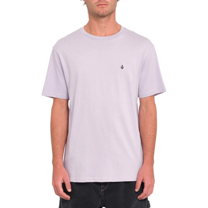VOLCOM STONE BLANKS BSC T-SHIRT LIGHT PURPLE XL
