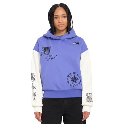 VOLCOM FA KEUTCHI HOODIE BALLPOINT BLUE S