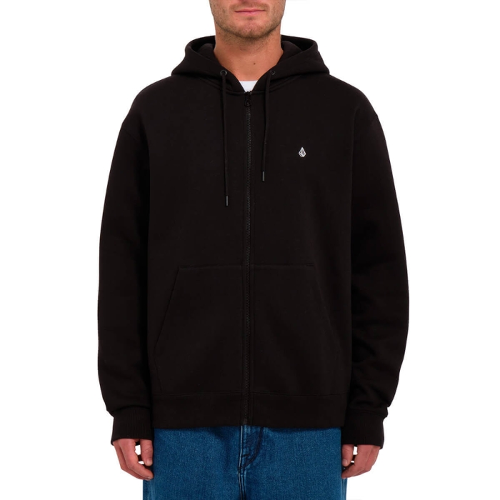 VOLCOM SINGLE STONE ZIP BLACK L