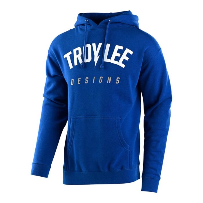 TROY LEE DESIGNS BOLT PULLOVER HOODIE ROYAL L