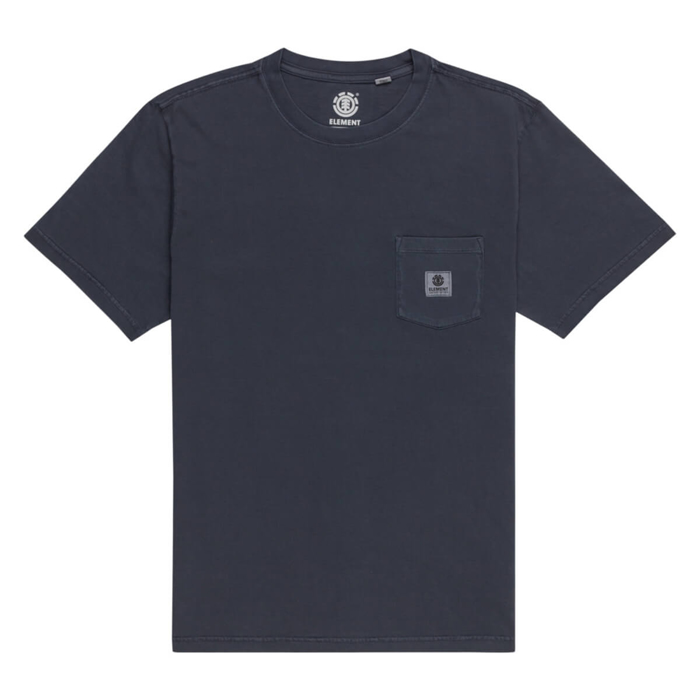 ELEMENT BASIC POCKET PIGMENT T-SHIRT BLUE NIGHTS M