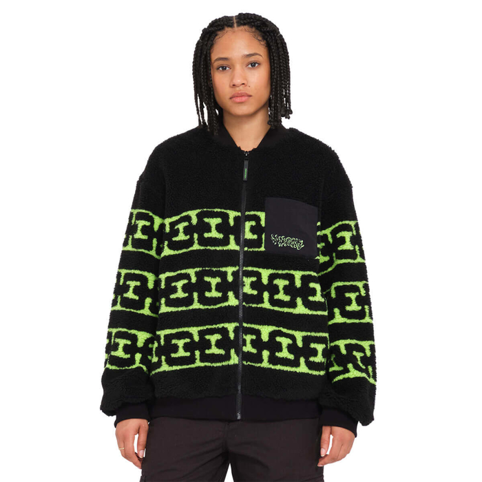 VOLCOM FA ZEPHYR SHERPA ZIP BLACK M