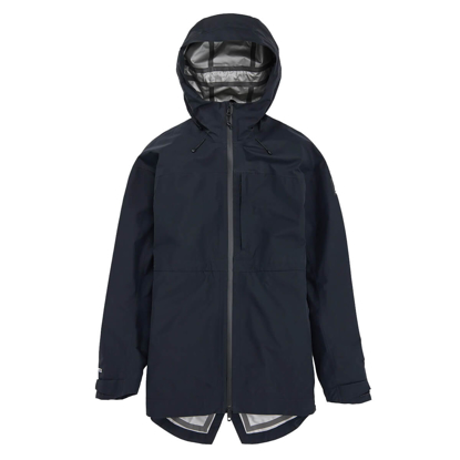 BURTON VERIDRY 2L RAIN JACKET TRUE BLACK M