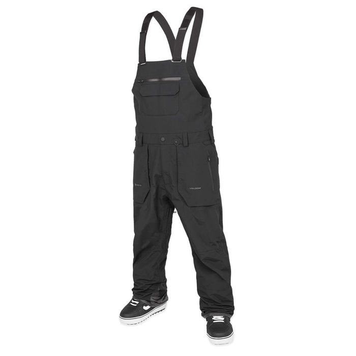 VOLCOM RAIN GORE-TEX BIB OVERALL BLACK XL