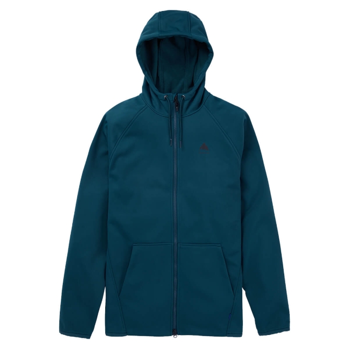 BURTON CROWN WEATHERPROOF FULL-ZIP FLEECE DEEP EMERALD M