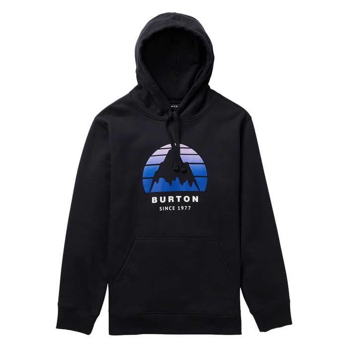 BURTON UNDERHILL PULLOVER HOODIE TRUE BLACK M