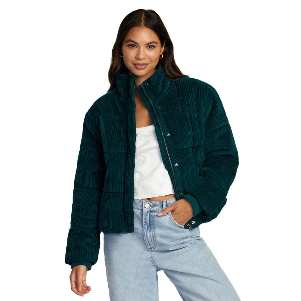 RVCA EEZEH PUFFER PONDEROSA PINE M