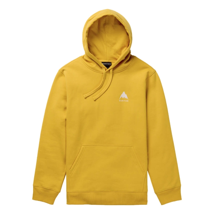 BURTON MOUNTAIN PULLOVER HOODIE GOLDENROD M