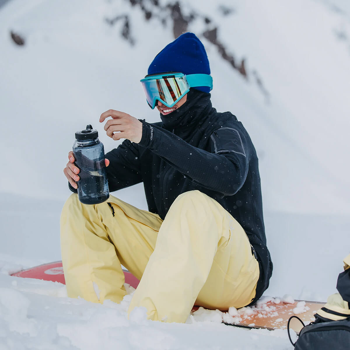 BURTON [AK] HELIUM GRID FLEECE HALF-ZIP | Obsession Shop